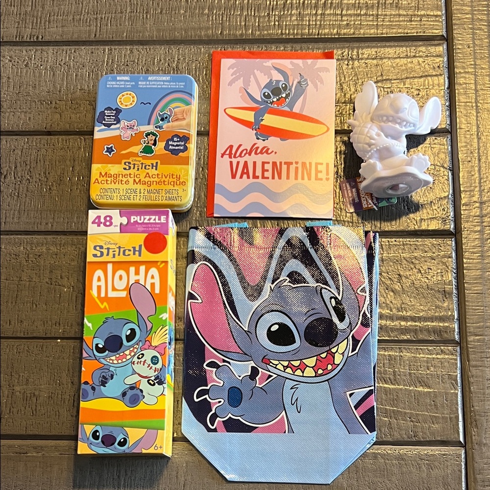 DIsney Stitch 4 pc